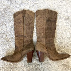 Knee High Cowgirl boots
